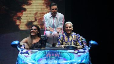 "Tres empanadas", con Flavio Mendoza, Flor de la V y Juan Pablo Geretto, dará cuatrto fubnciones en el Cine Teatro Español.