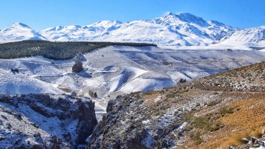 Las nevadas más fuertes de los próximos días caerían en el noroeste de Neuquén
