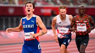 Ingebrigtsen logra la medalla de oro con récord olímpico