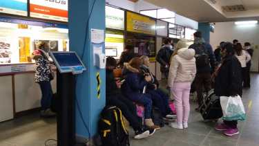 El paro de colectivos de larga distancia se extenderá hasta el lunes. (foto archivo gentileza)