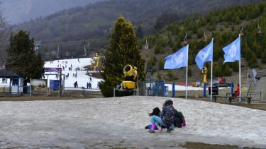 La nieve es esperada con ansias en los centros invernales. 