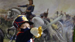San Martín es su ídolo y los granaderos, sus amigos: Francisco, de 8 años, explicó su fanatismo