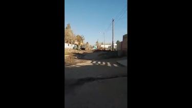 En la calle Nordestrom se realizan las obras.  Foto: Captura de video