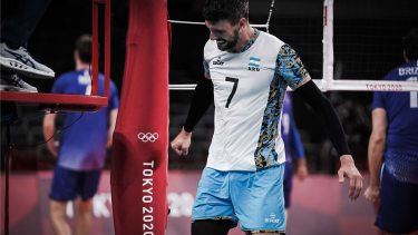 El Heredero Conte confirmó que volverá a jugar en la Liga Argentina de vóley, reforzando al equipo de Ciudad. Gentileza.