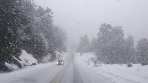Quedó habilitada la ruta de los Siete Lagos tras la gran acumulación de nieve