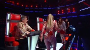 Descontrol en La Voz Argentina: el jurado terminó corriendo por el estudio