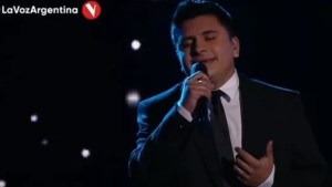 Francisco Benítez lo hizo de nuevo: cantó y emocionó a todos en La Voz Argentina
