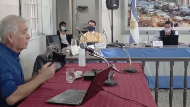 El arquitecto Molina (izquierda) fue elegido como nuevo director del Coplade de Regina. 