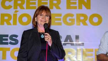 Patricia Bullrich fue la candidata que quedó tercera en las PASO, en Río Negro. (Archivo Juan Thomes)