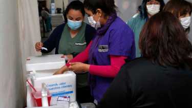 El viernes, Río Negro iniciará vacunación pediátrica. Foto: Juan Thomes. 