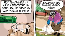 Imagen de «Caña con ruda», la tira 398 de Viajeros en el Día de la Pachamama