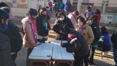Esta semana no hay clases, ni presenciales ni virtuales, en reclamo de una escuela segura. (Gentileza).-
