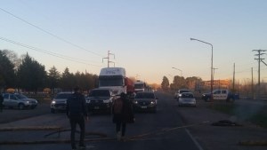 Levantaron el corte de Ruta 7 en El Chañar
