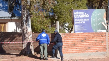 Está prevista una nueva pericia en la escuela para reconstruir todo el circuito de cañerías de gas. Foto Florencia Salto.

