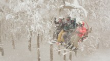 Imagen de Impresionante: así estaba Chapelco durante la nevada
