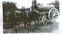 Imagen de Del carro aguatero a los primeros caños de agua de Neuquén