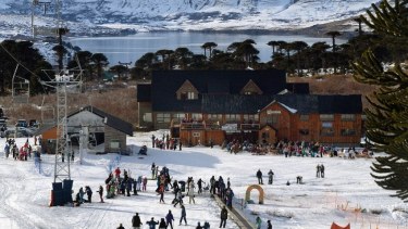 En Cerro Caviahue, funciona uno de los tres centros de esquí que hay en Neuquén