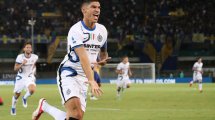 Imagen de Doblete de Correa en su debut para Inter, que también tuvo un gol de Lautaro
