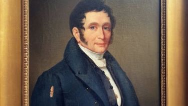 El cuadro se encuentra en perfecto estado: solo tiene una raspadura.-