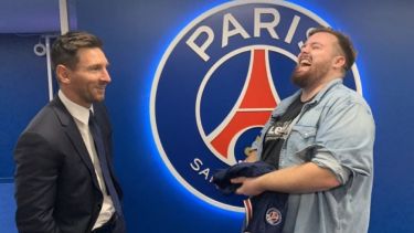 Ibai entrevistó este miércoles a Lio Messi en Twitch, en otro stream que rompió récords de audiencia. Foto: redes sociales.-