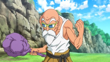 El Maestro Roshi es el personaje que protagoniza la polémica escena.