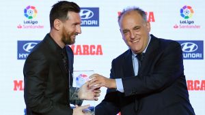 «Messi no es imprescindible», aseguró el presidente de la Liga de España
