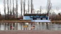 Imagen de Neuquén: proponen este edificio para la Escuela de Canotaje, en el Paseo de la Costa