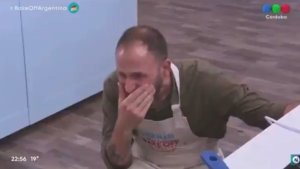 “Me quiero ir”: Hernán de Bake Off quebró en llanto y sufrió un ataque de nervios