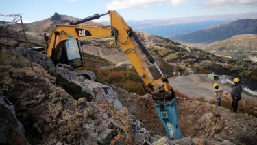 Las obras comenzaron este año y se retomarán luego de la temporada (Foto: Gentileza)