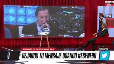 Conmovido, Ruggeri pidió un homenaje en vida para Bilardo: “Ojalá que la gente me acompañe”