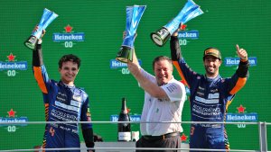 Fórmula 1: Ricciardo le devolvió la gloria perdida a McLaren al ganar en Monza