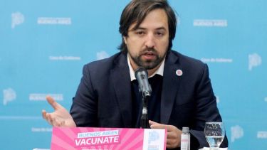 Nicolás Kreplak, ministro de Salud de la provincia de Buenos Aires. 