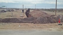 Imagen de Nuevos cortes de calles por la obra de gas del Parque Industrial II en Roca