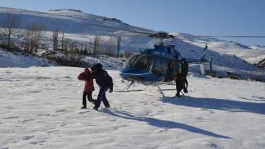 Hubo un fuerte temporal de nieve en Varvarco. Foto: Gentileza
