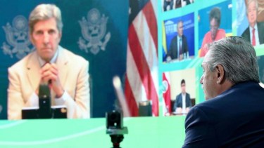Alberto Fernández, desde la Casa Rosada, abrió la cumbre latinoamericana sobre cambio climático. 