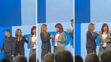 La imagen fue muy comentada en redes sociales y generó comentarios sobre el vínculo entre ambas.-