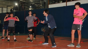 El experimentado entrenador busca a los mejores de la provincia.