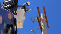 Imagen de Cortes de energía por el viento en varios sectores de Roca