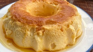 Tremendo este flan casero sin azúcar