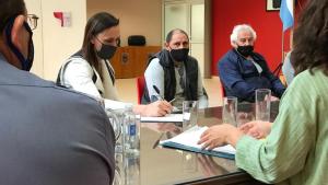 Seguridad: nueva reunión en Viedma con funcionarios provinciales