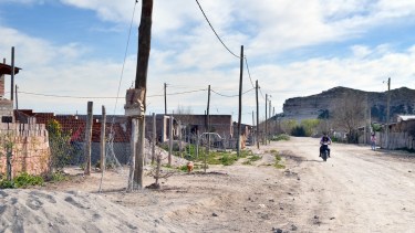 La tierras del barrio Otto Krause fueron expropiadas y los vecinos cuentan con una tenencia precaria. (Foto Néstor Salas)