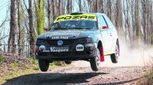 Imagen de Jorge Ríos manda en el comienzo del Rally del Valle Medio