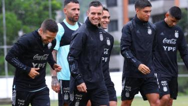 Los jugadores de la Selección demostraron estar encolumnados detrás del entrenador y del proyecto. (Foto: @Seleccion)