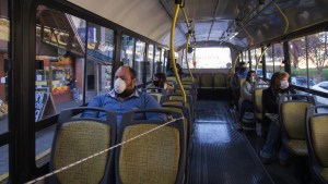 Aprobaron el nuevo protocolo sanitario para el transporte público