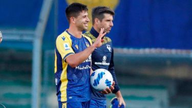 Simeone metió 4 y lleva 6 en la Serie A.