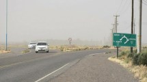 Imagen de Chubut cortó dos rutas nacionales por el temporal de viento que azota la Patagonia