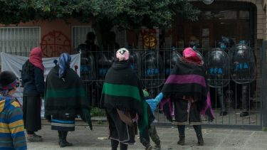 En el juzgado federal de Bariloche se tramitan los expedientes por las usurpaciones mapuches en Villa Mascardi.  (foto de archivo)