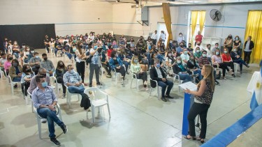 El acto se realizó ayer. Foto gentileza.