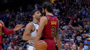 Campazzo-Ricky Rubio en la NBA: duro cruce en la caída de Denver ante Cleveland