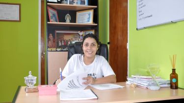 Yamila Direne resultó ganadora en Valcheta con la UCR